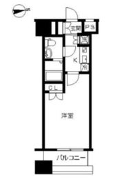 ヴィーダ・スカイコート品川 9階 間取り図