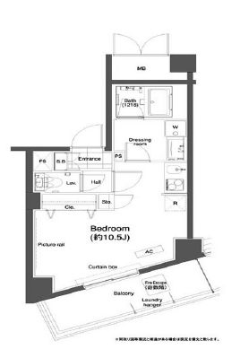 グランハイツ高田馬場 510 間取り図