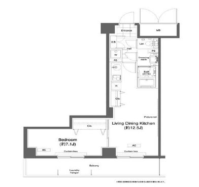 グランハイツ高田馬場 903 間取り図