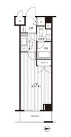 グランハイツ東新宿 212 間取り図