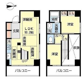 パークサイドテラス 803 間取り図