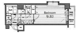 グランド・ガーラ西麻布 3階 間取り図