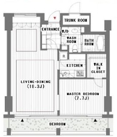 表参道ヒルズゼルコバテラス ウエスト 4階 間取り図