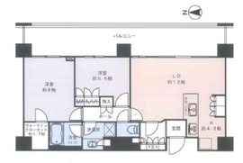 アーバンドックパークシティ豊洲タワー 29階 間取り図