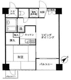 グランドメゾン田町 7階 間取り図