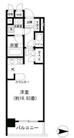 ノナプレイス渋谷神山町 403 間取り図