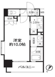 リリエンベルグ目白壱番館 303 間取り図