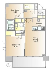 グローリオ田町 4階 間取り図