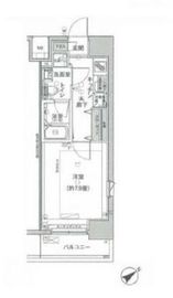 デュアレス愛宕虎ノ門 7階 間取り図