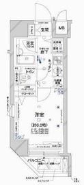 コンシェリア新橋 7階 間取り図