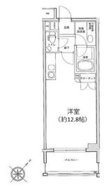 ファミールグラン銀座4丁目オーセンティア 6階 間取り図