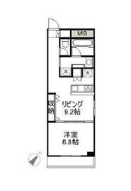 ミリオングランデ元赤坂ヒルズ 9階 間取り図