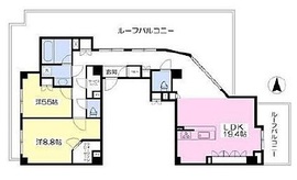 コートレアル三田綱町 601 間取り図