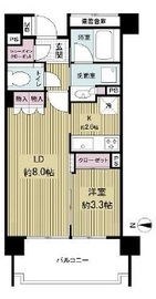 ブランシエラおとめ山公園 2階 間取り図