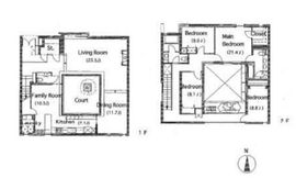 ガーデンパサージュ広尾 1階 間取り図