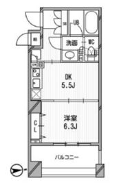 アーデン神保町 1203 間取り図