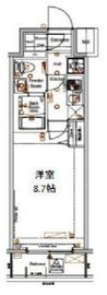 ログ永代橋 802 間取り図