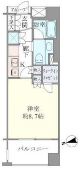 アクシルコート銀座イースト 3階 間取り図