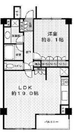 グランドメゾン中目黒THE CLASS 3階 間取り図