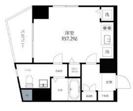 ベルファース東麻布 601 間取り図