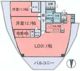 NK青山ホームズ 712 間取り図