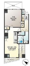 パークハウス渋谷山手 10階 間取り図