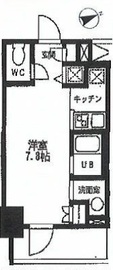 カスタリア門前仲町2 602 間取り図