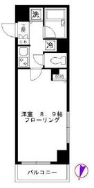 パレステュディオ南青山 4階 間取り図