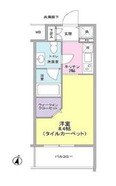 アーバンファースト神楽坂 10階 間取り図