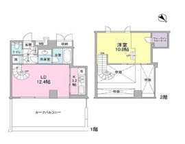 リヴェール神宮前 304 間取り図