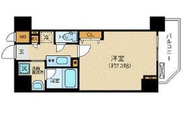 ZOOM九段下 8階 間取り図