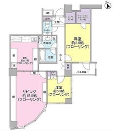 シェルトーレ三番町 4階 間取り図