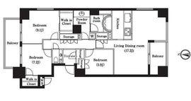 グレンパーク駒場 10階 間取り図