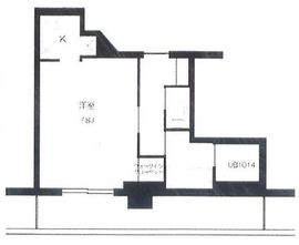 T&G神田マンション 1302 間取り図