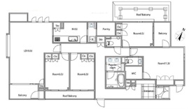 レジオン代官山 4階 間取り図