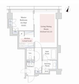 ラ・トゥール青葉台 2902 間取り図