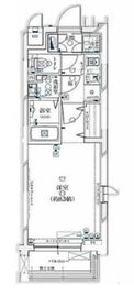 ガリシア新宿余丁町 4階 間取り図