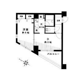 ロイヤルガーデン恵比寿公園通り 9階 間取り図