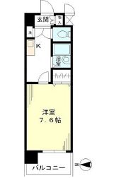 イーストコート芝 305 間取り図