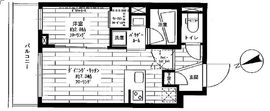 ステージグランデ早稲田 4階 間取り図