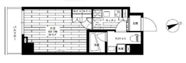 ステージグランデ早稲田 8階 間取り図
