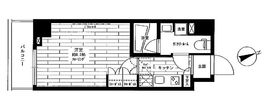 ステージグランデ早稲田 6階 間取り図