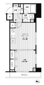 グランハイツ東中野 314 間取り図