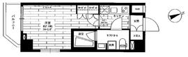 ステージグランデ早稲田 8階 間取り図