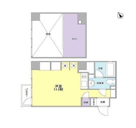 マルシュ代々木 204 間取り図