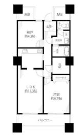 晴海ビュータワー（晴海アイランドトリトンスクエアビュータワー） 12階 間取り図