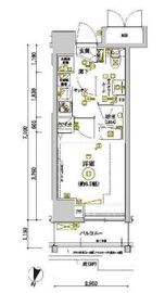 グランヴァン赤坂 2階 間取り図