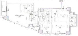 パークコート広尾ヒルトップレジデンス 10階 間取り図