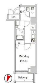 グランヴァン赤坂 3階 間取り図