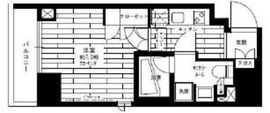 ステージファースト蔵前アジールコート 8階 間取り図